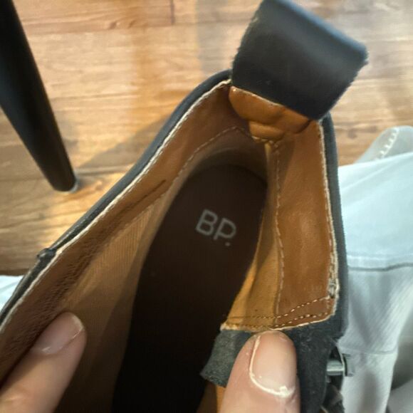 BP black leather booties size 8 - Picture 9 of 12